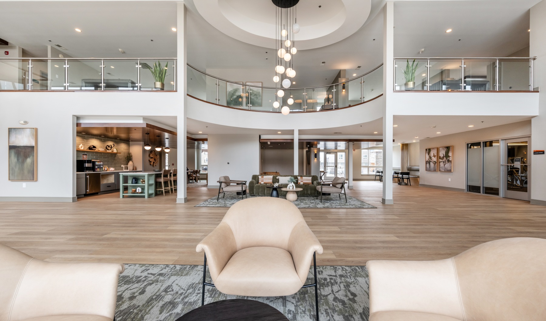 Large, Warm, Open Concept Community Room