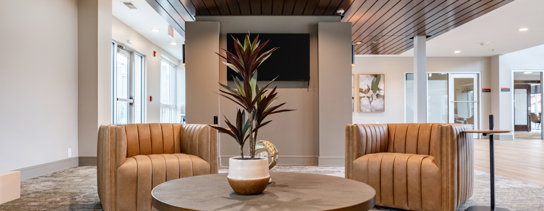 Seating in our resident lounge